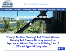 Tablet Screenshot of ericswindowcleaning.com